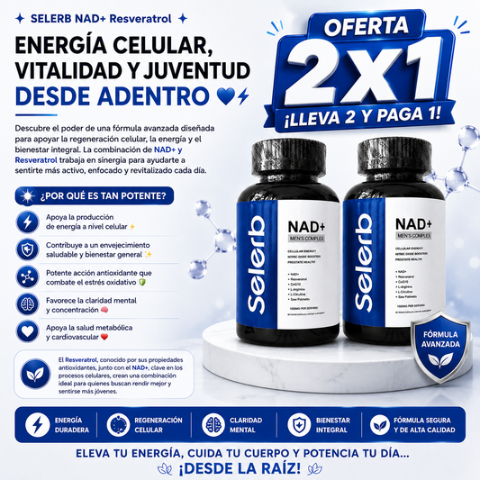 SELERB NAD+ RESVERATROL X 60 CAPS
