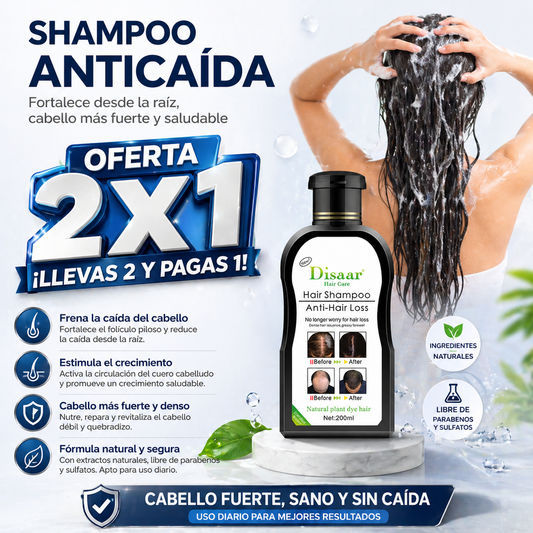 Shampoo Anticaída Hair Care Disaar 200 ML
